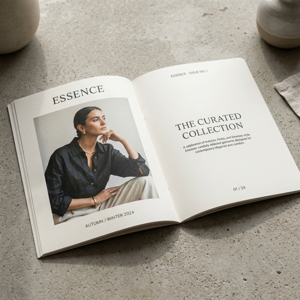 Lookbook premium reliure parfaite par Askcircle